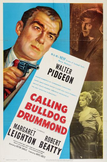 Calling Bulldog Drummond Poster