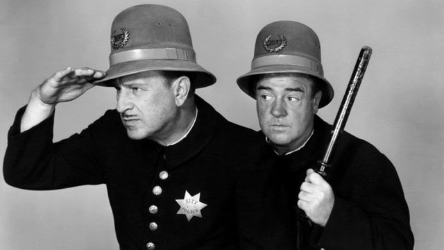 Abbott and Costello Meet the Keystone Kops Backdrop