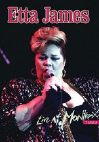  Etta James - Live At Montreux 1993 Poster