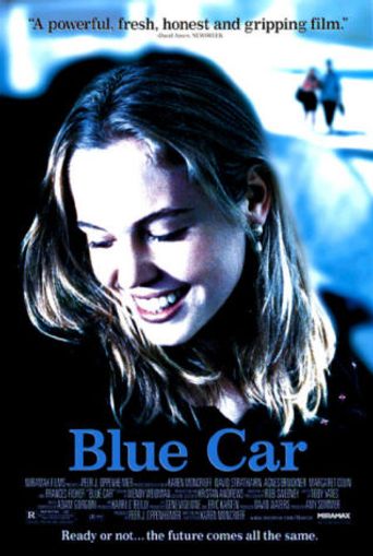  Blue Car Poster