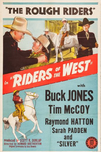  Riders of the West Poster