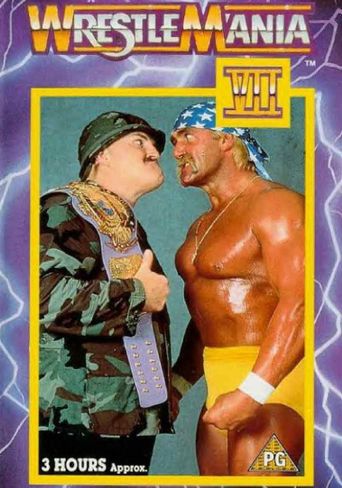  WWE WrestleMania VII Poster