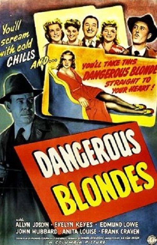 Dangerous Blondes Poster