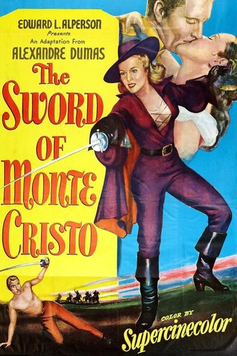  The Sword of Monte Cristo Poster