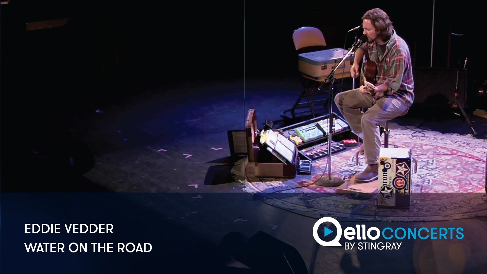 Eddie Vedder - Water On The Road Backdrop