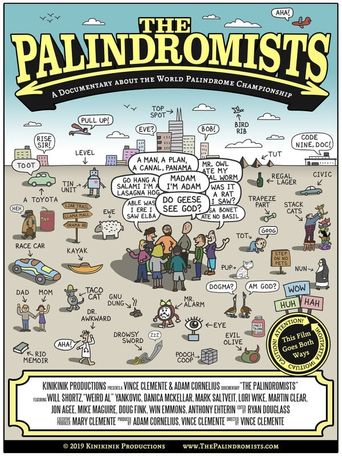  The Palindromists Poster