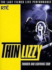  Thin Lizzy: Thunder and Lightning Tour Poster