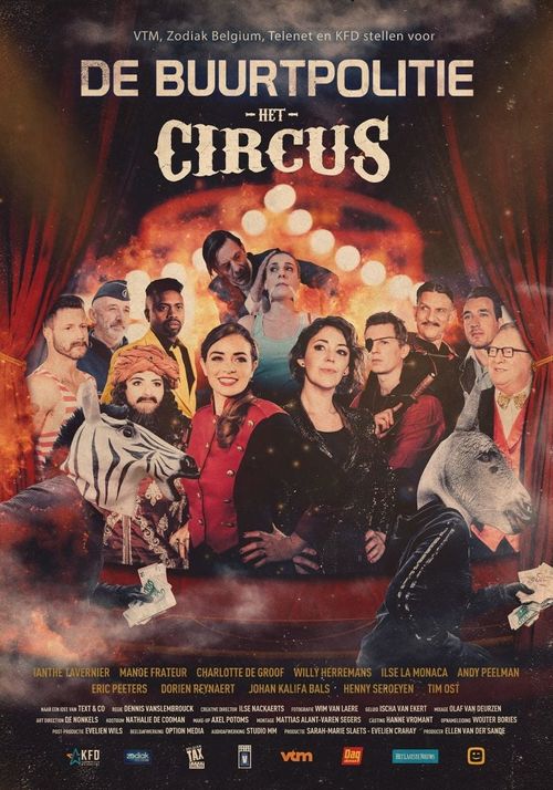 De Buurtpolitie: Het Circus Poster