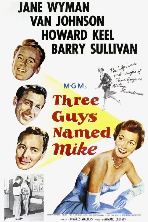 Three Guys Named Mike Poster