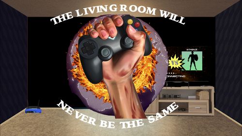 The Living Room Will Never be the Same: Hardcore History of Online Gaming Poster