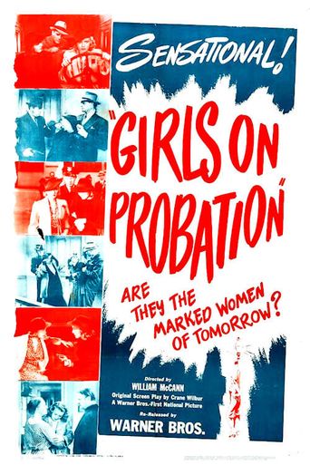 Girls on Probation Poster