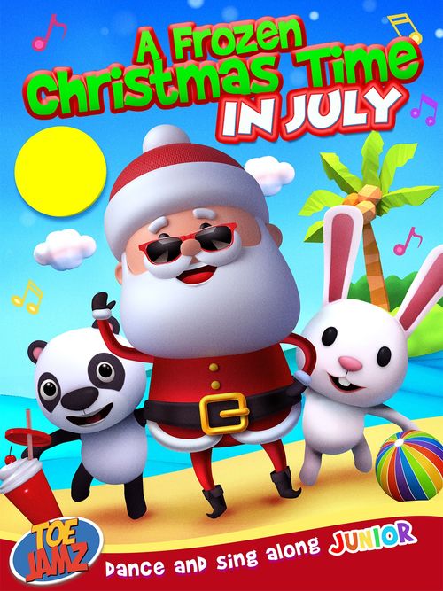 A Frozen Christmas Time in July Poster