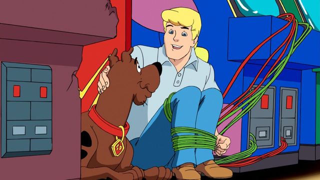Scooby-Doo and the Cyber Chase Backdrop