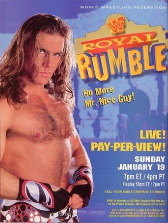  WWE Royal Rumble 1997 Poster