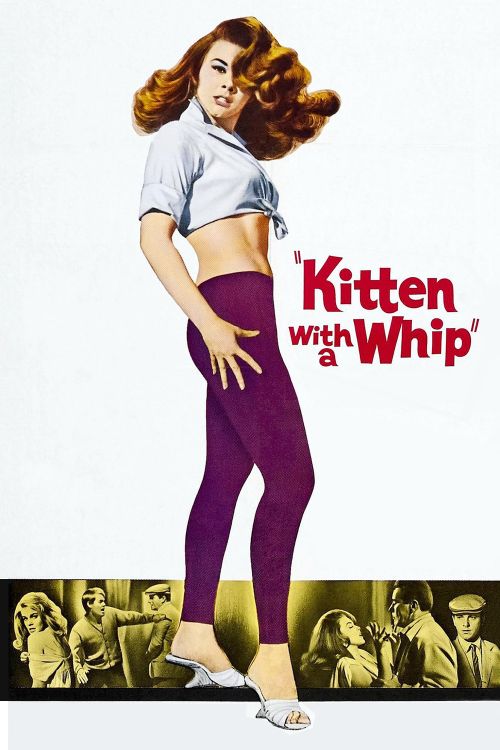 Kitten with a Whip Poster
