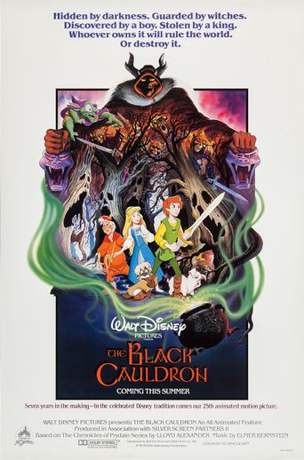  The Black Cauldron Poster