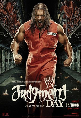  WWE Judgment Day 2008 Poster