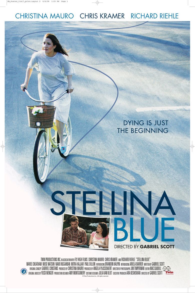 Stellina Blue Poster