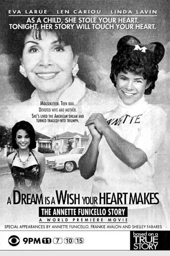  A Dream is a Wish Your Heart Makes: The Annette Funicello Story Poster