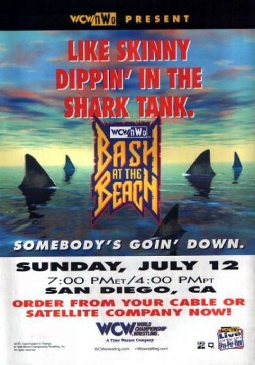 WCW Bash at the Beach 1998 Poster