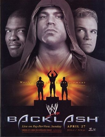  WWE Backlash 2003 Poster