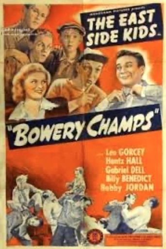  Bowery Champs Poster