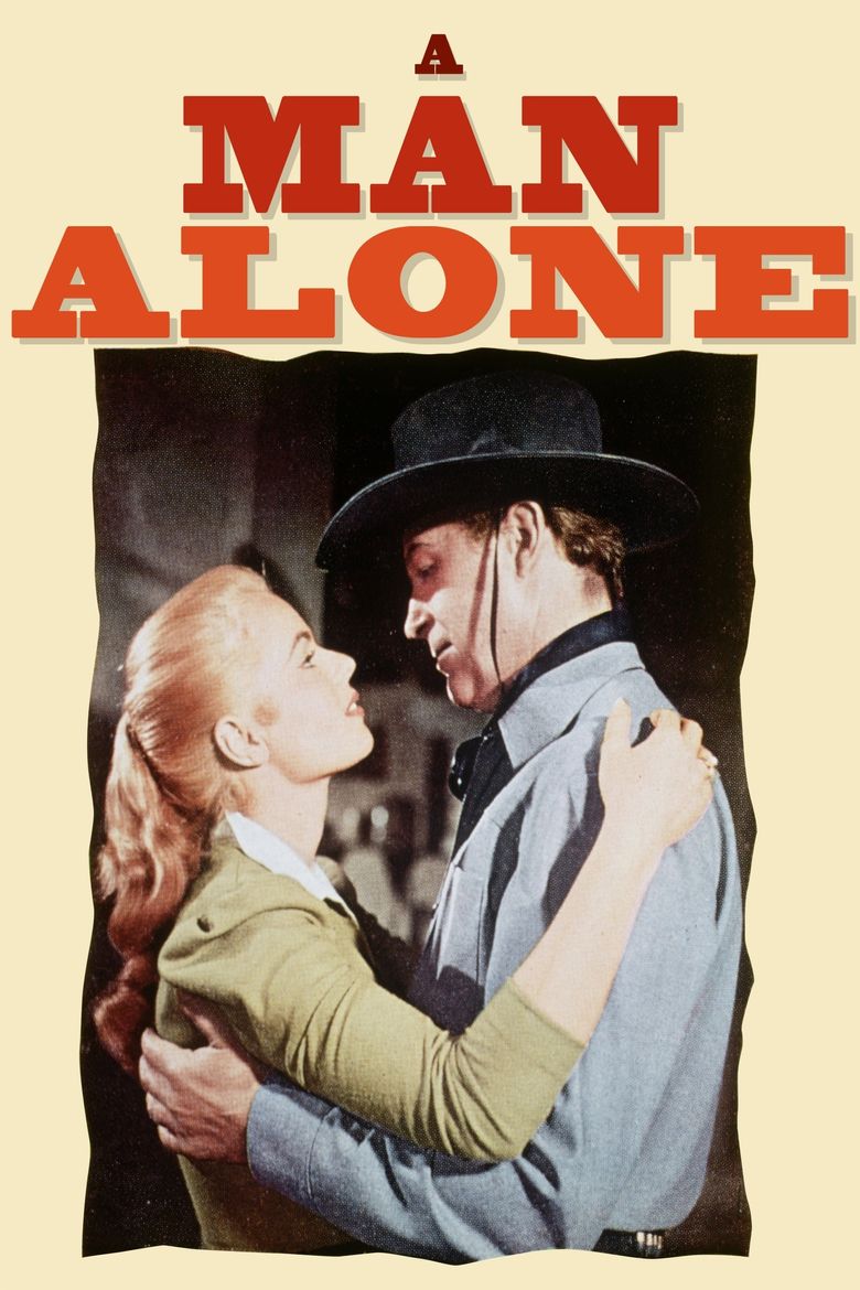 A Man Alone Poster