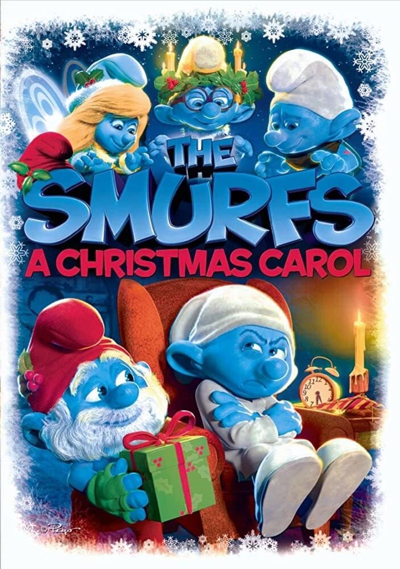 The Smurfs: A Christmas Carol Poster