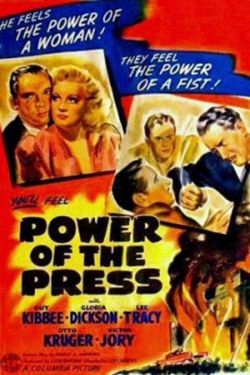 Power of the Press Poster