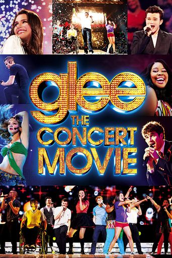 Upcoming Glee: The 3D Concert Movie Poster