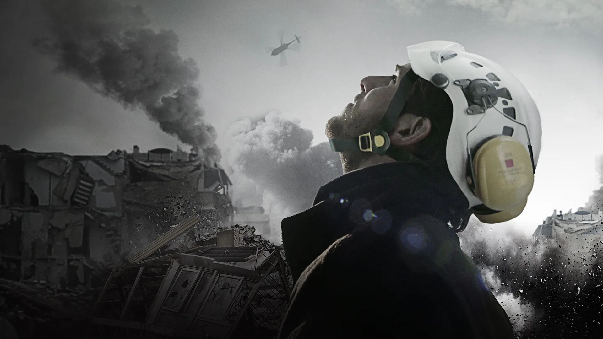 The White Helmets Backdrop