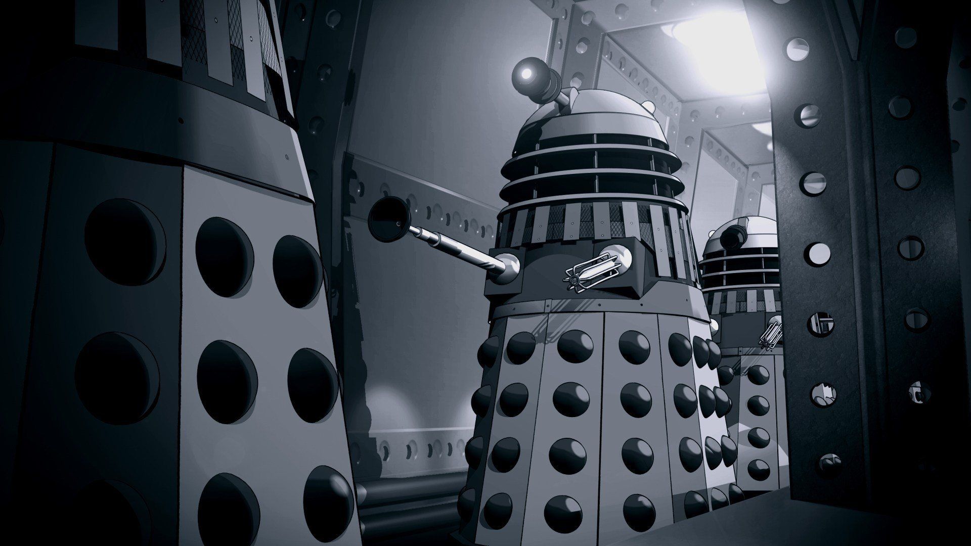 Doctor Who: The Power of the Daleks Backdrop