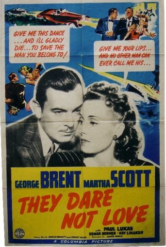  They Dare Not Love Poster