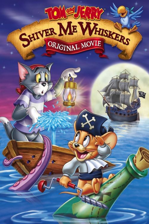 Tom and Jerry in Shiver Me Whiskers Poster