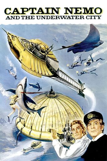  Captain Nemo and the Underwater City Poster