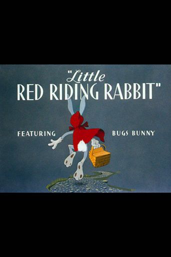  Little Red Riding Rabbit Poster