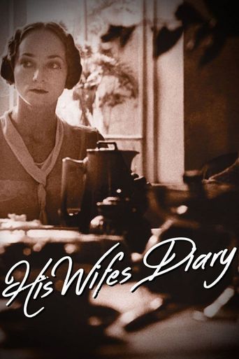  His Wife's Diary Poster