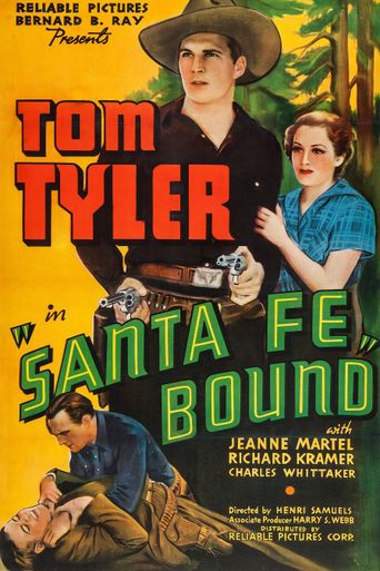  Santa Fe Bound Poster