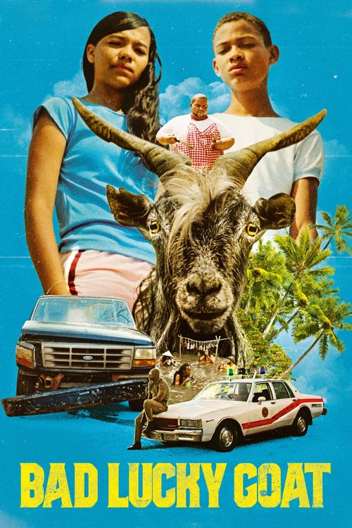 Bad Lucky Goat Poster