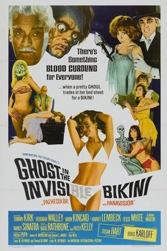  The Ghost in the Invisible Bikini Poster