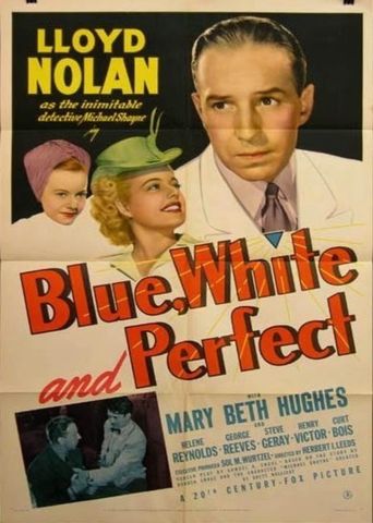  Blue, White, and Perfect Poster