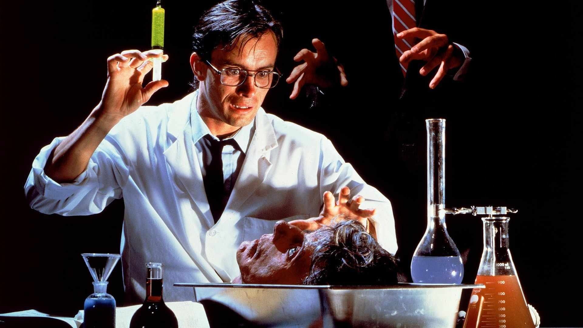 Re-Animator (1985) - Watch on Shudder, Kanopy, Full Moon, Tubi, and  Streaming Online | Reelgood
