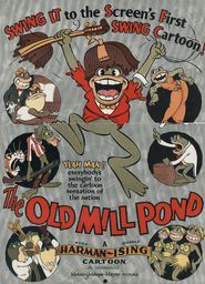  The Old Mill Pond Poster