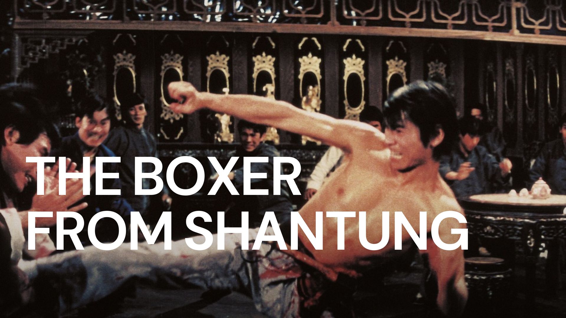 The Boxer from Shantung Backdrop
