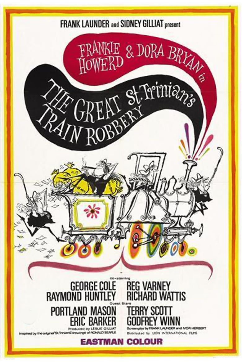 The Great St. Trinian's Train Robbery Poster