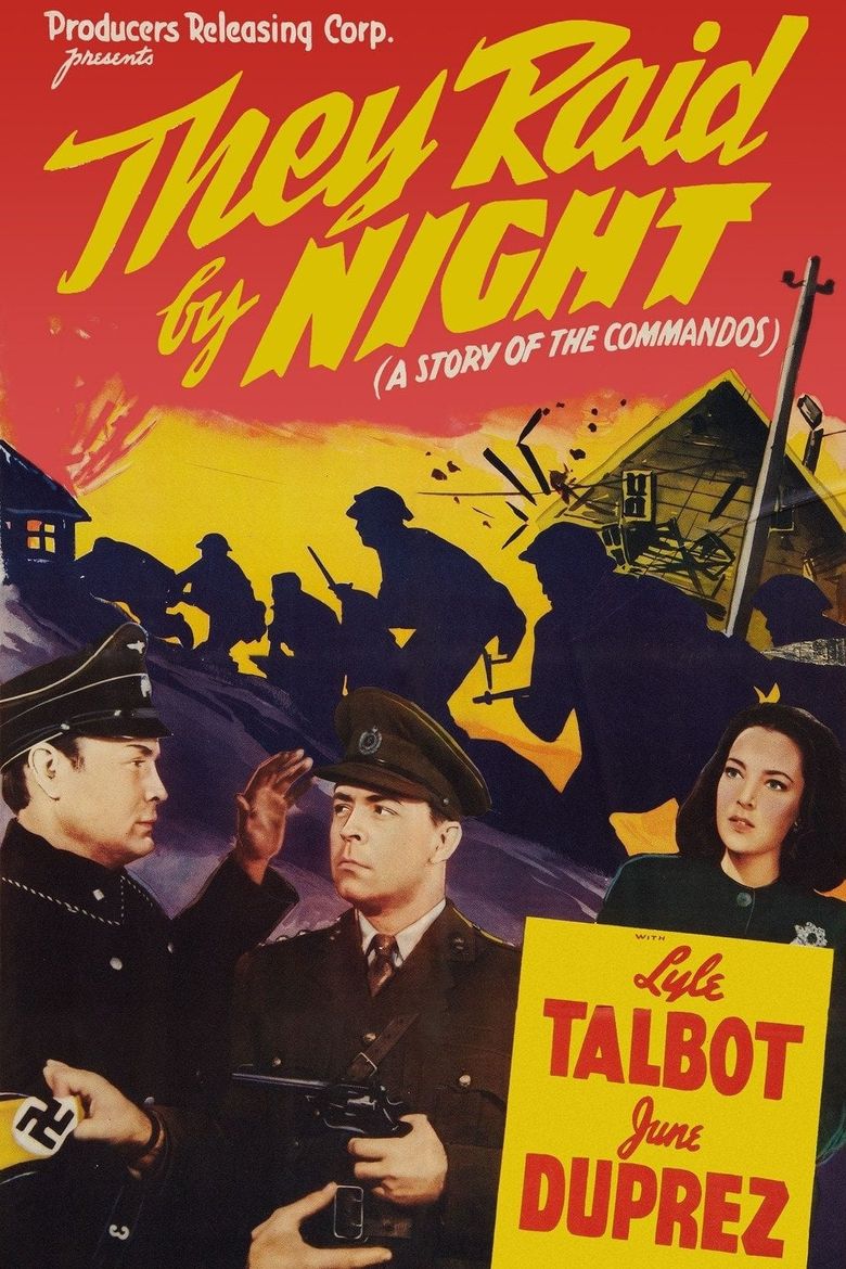 They Raid by Night Poster