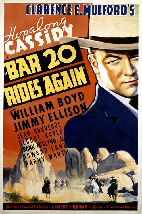 Bar 20 Rides Again Poster