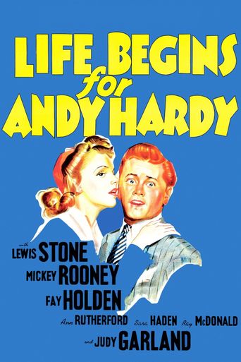  Life Begins for Andy Hardy Poster
