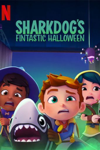  Sharkdog's Fintastic Halloween Poster
