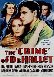  The Crime of Doctor Hallet Poster